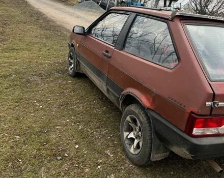 Червоний ВАЗ 2108, об'ємом двигуна 1.3 л та пробігом 396 тис. км за 800 $, фото 3 на Automoto.ua