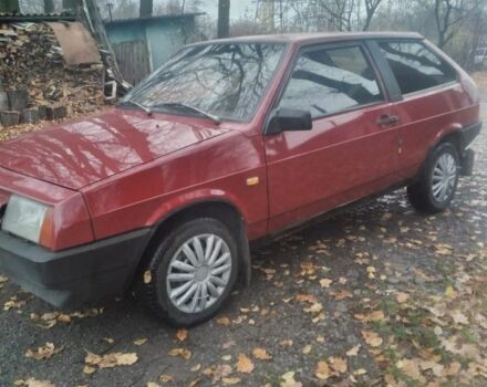 Червоний ВАЗ 2108, об'ємом двигуна 1.3 л та пробігом 111 тис. км за 1200 $, фото 1 на Automoto.ua