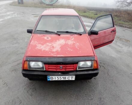 ВАЗ 2108 1987 в Александрие на Automoto.ua Красный ВАЗ 2108, объемом двигателя 1.3 л и пробегом 3 тыс. км за 500 $, фото 3 на Automoto.ua