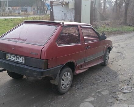 Красный ВАЗ 2108, объемом двигателя 2 л и пробегом 1000 тыс. км за 470 $, фото 5 на Automoto.ua