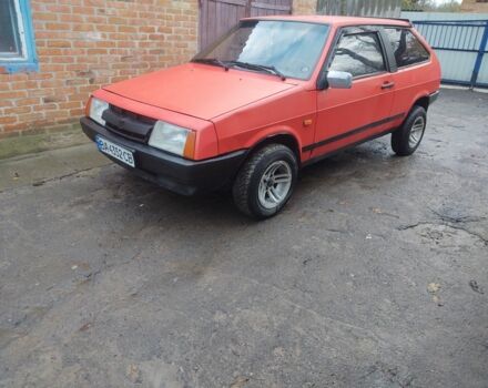 Красный ВАЗ 2108, объемом двигателя 1.3 л и пробегом 250 тыс. км за 1200 $, фото 7 на Automoto.ua