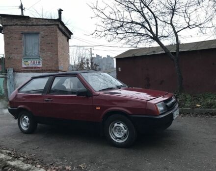 Красный ВАЗ 2108, объемом двигателя 1.3 л и пробегом 150 тыс. км за 670 $, фото 2 на Automoto.ua