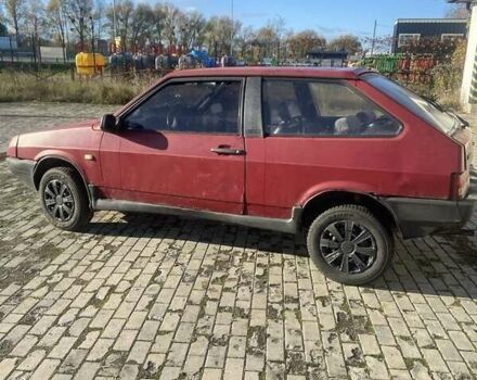 Красный ВАЗ 2108, объемом двигателя 1.3 л и пробегом 100 тыс. км за 741 $, фото 2 на Automoto.ua