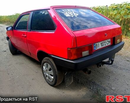 Красный ВАЗ 2108, объемом двигателя 1.3 л и пробегом 300 тыс. км за 800 $, фото 2 на Automoto.ua