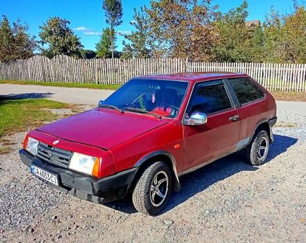Красный ВАЗ 2108, объемом двигателя 1.3 л и пробегом 210 тыс. км за 660 $, фото 2 на Automoto.ua