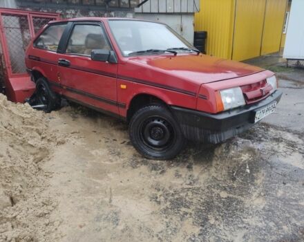 Красный ВАЗ 2108, объемом двигателя 1.3 л и пробегом 100 тыс. км за 1300 $, фото 3 на Automoto.ua