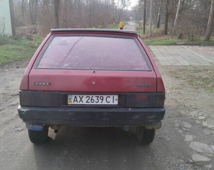 Красный ВАЗ 2108, объемом двигателя 2 л и пробегом 1000 тыс. км за 470 $, фото 4 на Automoto.ua