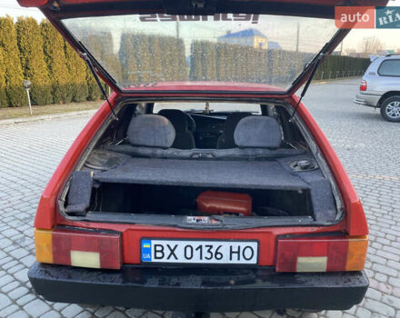 Красный ВАЗ 2108, объемом двигателя 1.29 л и пробегом 173 тыс. км за 1000 $, фото 5 на Automoto.ua