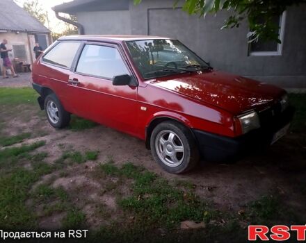 Красный ВАЗ 2108, объемом двигателя 1.3 л и пробегом 250 тыс. км за 950 $, фото 1 на Automoto.ua