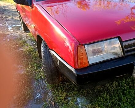 Красный ВАЗ 2108, объемом двигателя 1.5 л и пробегом 97 тыс. км за 590 $, фото 2 на Automoto.ua