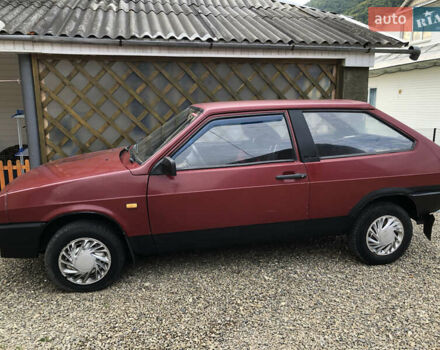Красный ВАЗ 2108, объемом двигателя 1.5 л и пробегом 200 тыс. км за 750 $, фото 1 на Automoto.ua