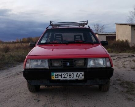 Красный ВАЗ 2108, объемом двигателя 1.3 л и пробегом 140 тыс. км за 1000 $, фото 1 на Automoto.ua