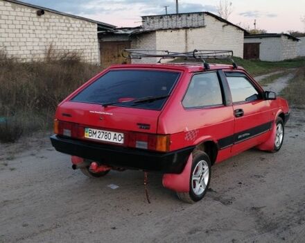 Красный ВАЗ 2108, объемом двигателя 1.3 л и пробегом 140 тыс. км за 1000 $, фото 3 на Automoto.ua