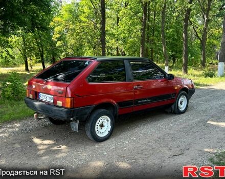 Красный ВАЗ 2108, объемом двигателя 1.3 л и пробегом 145 тыс. км за 650 $, фото 2 на Automoto.ua