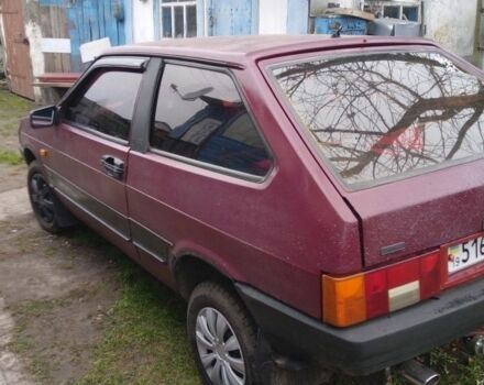 Красный ВАЗ 2108, объемом двигателя 1 л и пробегом 200 тыс. км за 35000 $, фото 2 на Automoto.ua
