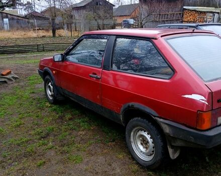 Красный ВАЗ 2108, объемом двигателя 1.3 л и пробегом 300 тыс. км за 850 $, фото 5 на Automoto.ua