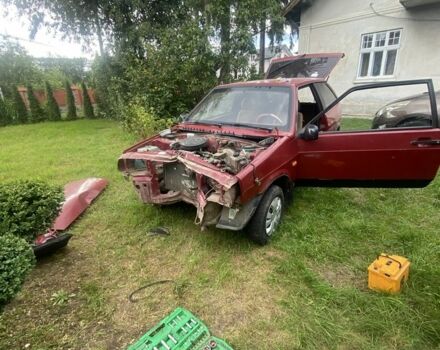 Красный ВАЗ 2108, объемом двигателя 1.3 л и пробегом 3 тыс. км за 250 $, фото 4 на Automoto.ua