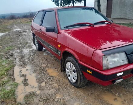 Красный ВАЗ 2108, объемом двигателя 1.5 л и пробегом 77 тыс. км за 1000 $, фото 3 на Automoto.ua
