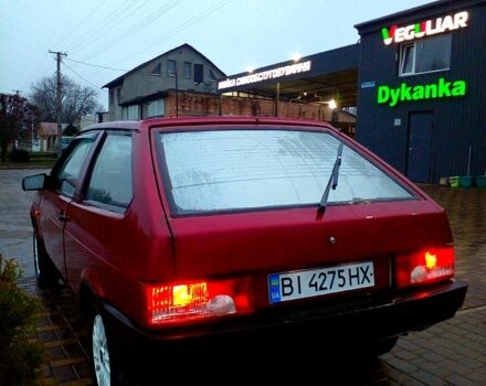 Красный ВАЗ 2108, объемом двигателя 1.3 л и пробегом 167 тыс. км за 1180 $, фото 6 на Automoto.ua