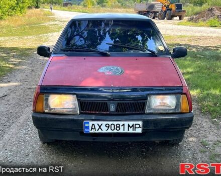 Красный ВАЗ 2108, объемом двигателя 1.3 л и пробегом 145 тыс. км за 650 $, фото 1 на Automoto.ua