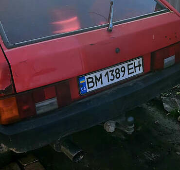 Красный ВАЗ 2108, объемом двигателя 1.29 л и пробегом 500 тыс. км за 473 $, фото 4 на Automoto.ua