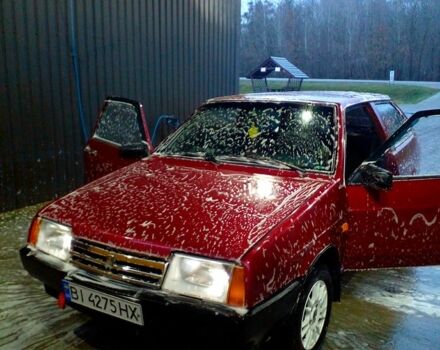 Красный ВАЗ 2108, объемом двигателя 1.3 л и пробегом 167 тыс. км за 1180 $, фото 9 на Automoto.ua