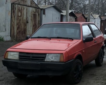 Красный ВАЗ 2108, объемом двигателя 1.5 л и пробегом 10 тыс. км за 855 $, фото 1 на Automoto.ua