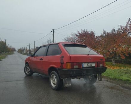 Красный ВАЗ 2108, объемом двигателя 1.3 л и пробегом 111 тыс. км за 834 $, фото 2 на Automoto.ua