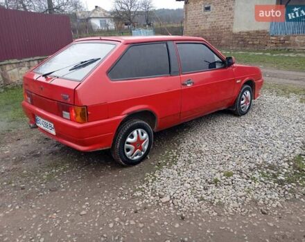 Красный ВАЗ 2108, объемом двигателя 1.5 л и пробегом 240 тыс. км за 1250 $, фото 3 на Automoto.ua
