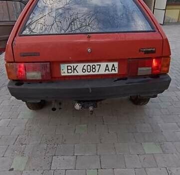 Красный ВАЗ 2108, объемом двигателя 1.3 л и пробегом 310 тыс. км за 850 $, фото 7 на Automoto.ua