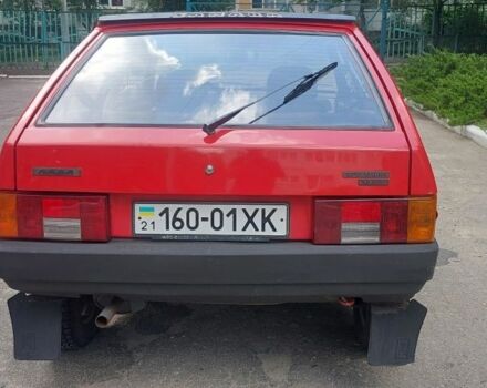 Красный ВАЗ 2108, объемом двигателя 1.3 л и пробегом 155 тыс. км за 1650 $, фото 2 на Automoto.ua