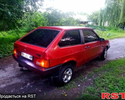 Красный ВАЗ 2108, объемом двигателя 1.3 л и пробегом 222 тыс. км за 700 $, фото 3 на Automoto.ua