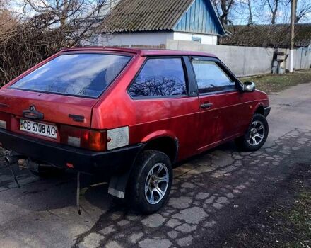 Красный ВАЗ 2108, объемом двигателя 1.3 л и пробегом 200 тыс. км за 900 $, фото 2 на Automoto.ua
