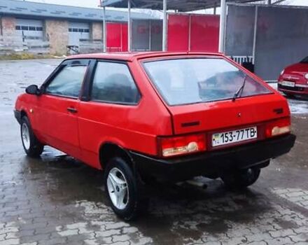 Красный ВАЗ 2108, объемом двигателя 1.5 л и пробегом 200 тыс. км за 600 $, фото 3 на Automoto.ua