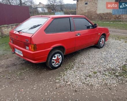 Красный ВАЗ 2108, объемом двигателя 1.5 л и пробегом 240 тыс. км за 1150 $, фото 4 на Automoto.ua