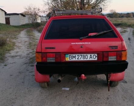 Красный ВАЗ 2108, объемом двигателя 1.3 л и пробегом 140 тыс. км за 1000 $, фото 4 на Automoto.ua