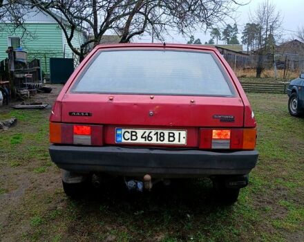 Красный ВАЗ 2108, объемом двигателя 1.3 л и пробегом 300 тыс. км за 850 $, фото 3 на Automoto.ua