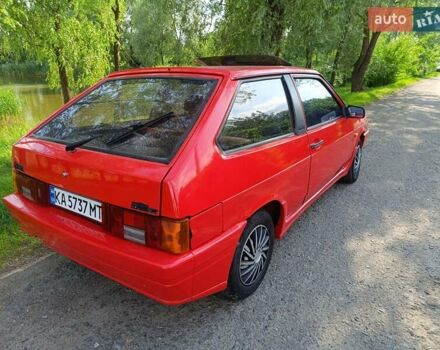 Красный ВАЗ 2108, объемом двигателя 1.5 л и пробегом 100 тыс. км за 1350 $, фото 1 на Automoto.ua