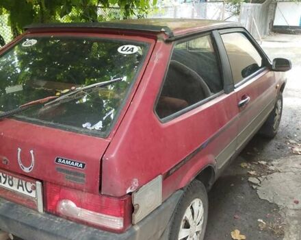 Красный ВАЗ 2108, объемом двигателя 1.3 л и пробегом 150 тыс. км за 1150 $, фото 4 на Automoto.ua