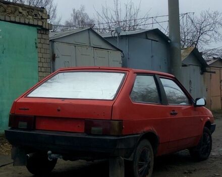 Красный ВАЗ 2108, объемом двигателя 1.5 л и пробегом 10 тыс. км за 855 $, фото 2 на Automoto.ua