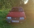 Красный ВАЗ 2108, объемом двигателя 1.3 л и пробегом 111 тыс. км за 1000 $, фото 1 на Automoto.ua