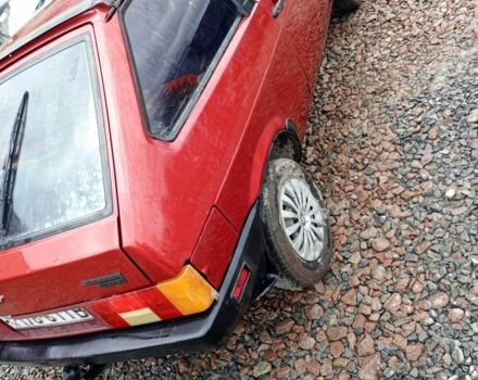 Красный ВАЗ 2108, объемом двигателя 1 л и пробегом 1 тыс. км за 950 $, фото 1 на Automoto.ua