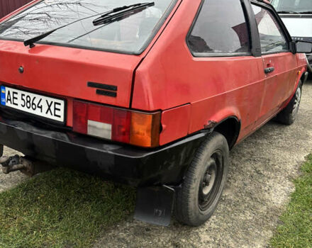 Красный ВАЗ 2108, объемом двигателя 1.29 л и пробегом 42 тыс. км за 567 $, фото 2 на Automoto.ua