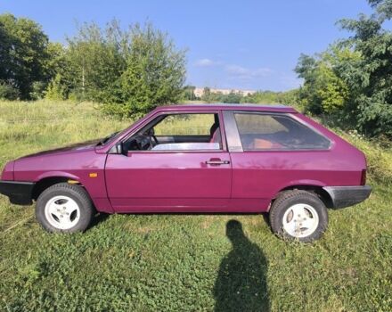 Красный ВАЗ 2108, объемом двигателя 1.3 л и пробегом 30 тыс. км за 1000 $, фото 3 на Automoto.ua
