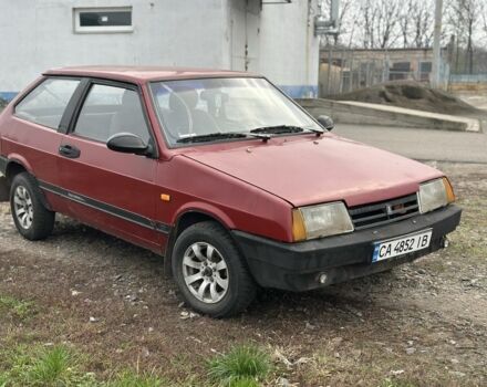 Красный ВАЗ 2108, объемом двигателя 1.3 л и пробегом 123 тыс. км за 750 $, фото 1 на Automoto.ua