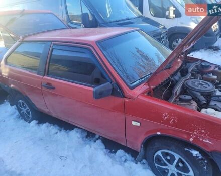 Червоний ВАЗ 2108, об'ємом двигуна 1.3 л та пробігом 130 тис. км за 500 $, фото 1 на Automoto.ua