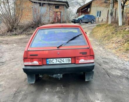 Красный ВАЗ 2108, объемом двигателя 1.1 л и пробегом 1 тыс. км за 800 $, фото 2 на Automoto.ua