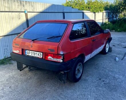 Красный ВАЗ 2108, объемом двигателя 1.1 л и пробегом 0 тыс. км за 450 $, фото 1 на Automoto.ua