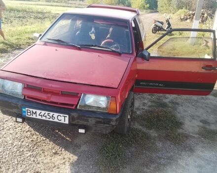 Красный ВАЗ 2108, объемом двигателя 1.3 л и пробегом 1 тыс. км за 700 $, фото 1 на Automoto.ua