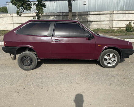 Красный ВАЗ 2108, объемом двигателя 1.1 л и пробегом 230 тыс. км за 1100 $, фото 3 на Automoto.ua